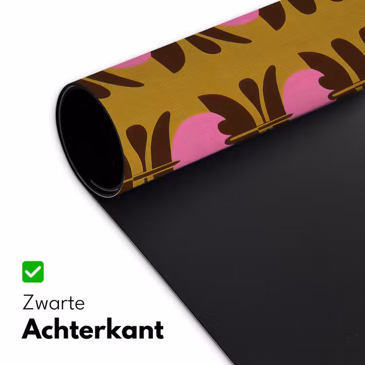Bureau onderlegger - Abstract - Bloemen - Roze — 5