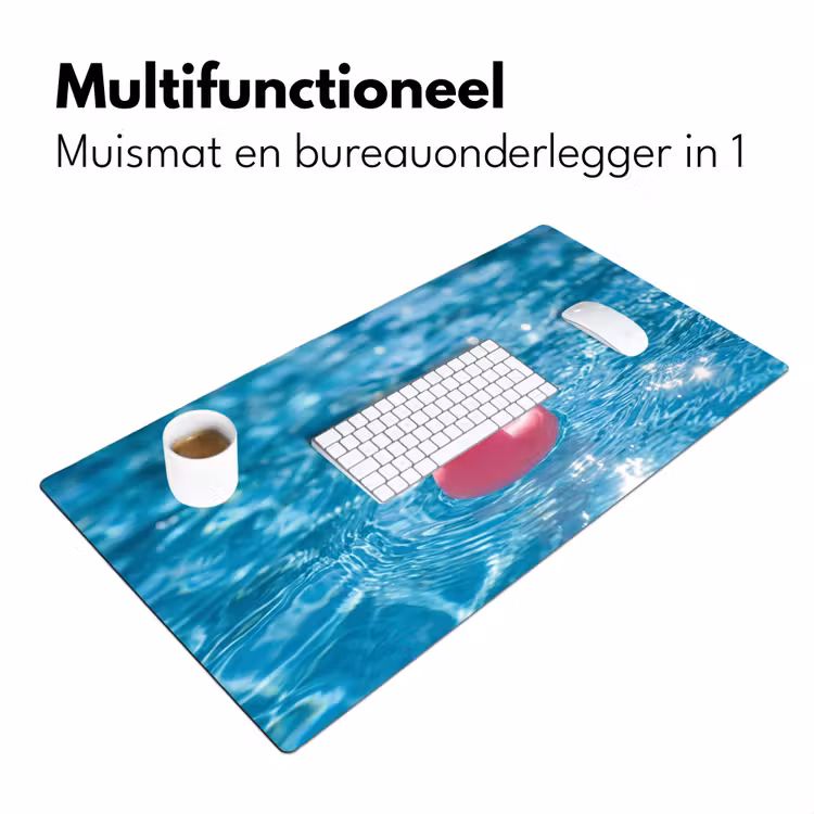 Bureau onderlegger - Badeend - Dobberend - Roze — 7