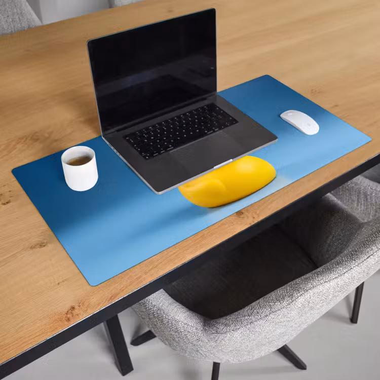 Bureau onderlegger - Badeend - Handdoek - Blauw — 3