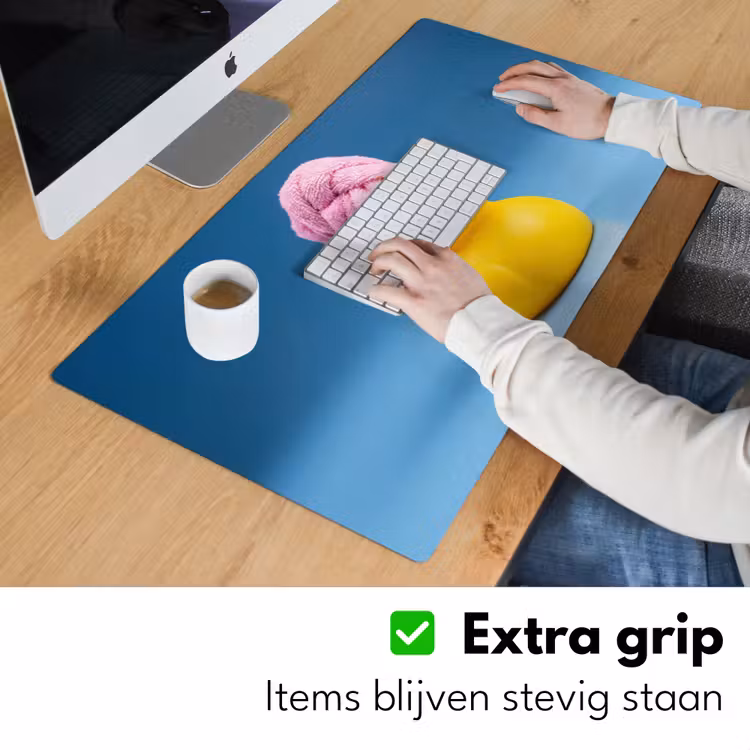 Bureau onderlegger - Badeend - Handdoek - Blauw — 6