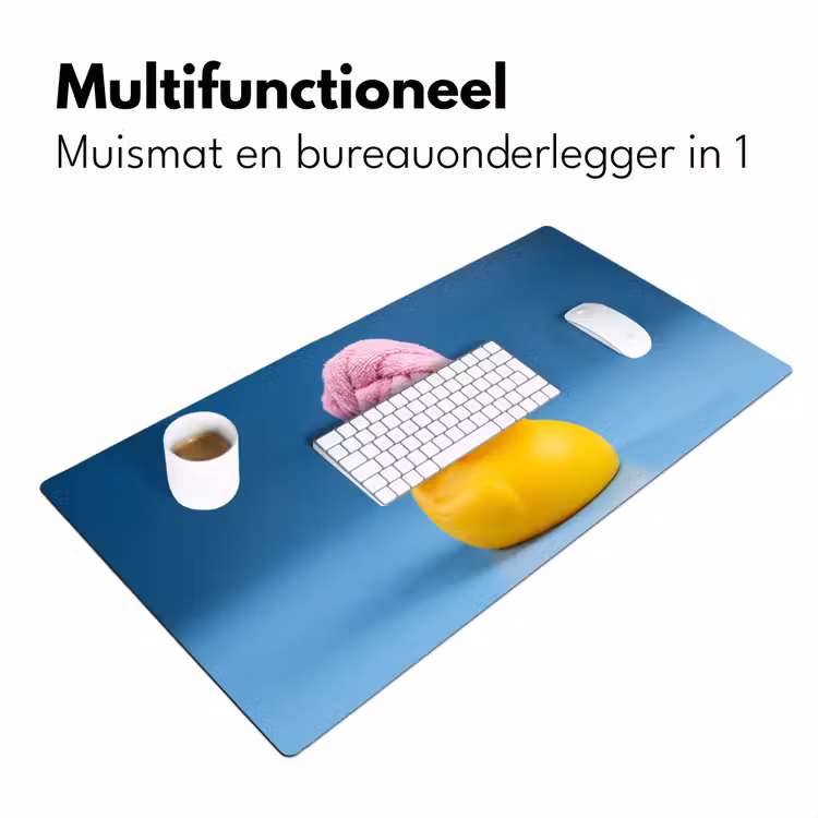 Bureau onderlegger - Badeend - Handdoek - Blauw — 7