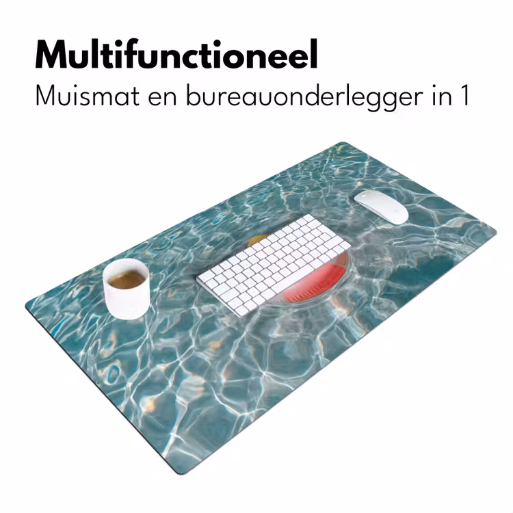 Bureau onderlegger - Badeend - Zwemband - Geel — 7