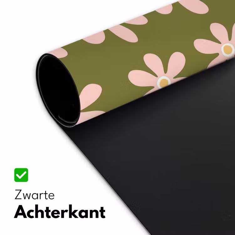 Bureau onderlegger - Bloem - Modern - Groen — 5