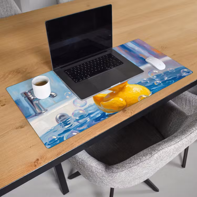 Bureau onderlegger - Creatief - Badeend - Kleurrijk — 3