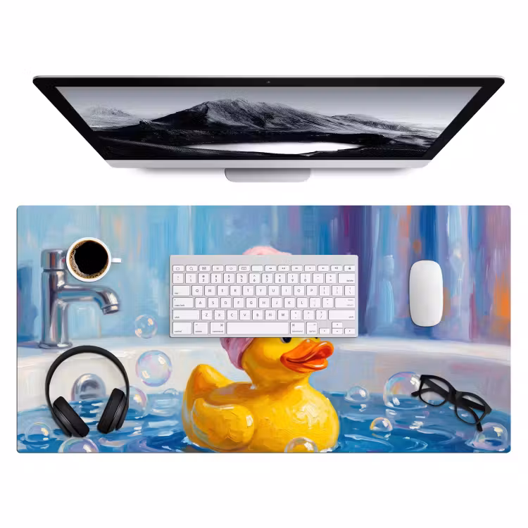 Bureau onderlegger - Creatief - Badeend - Kleurrijk — 4