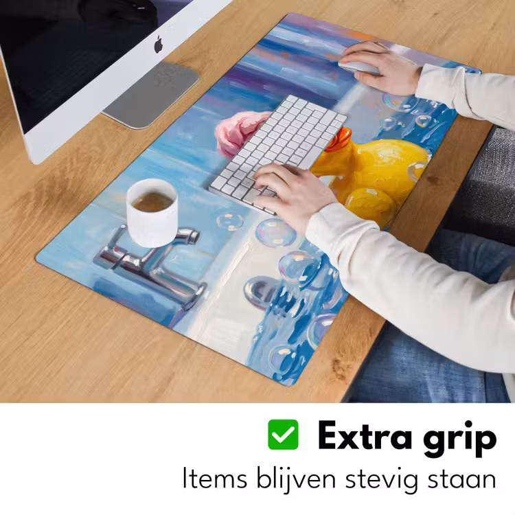 Bureau onderlegger - Creatief - Badeend - Kleurrijk — 6