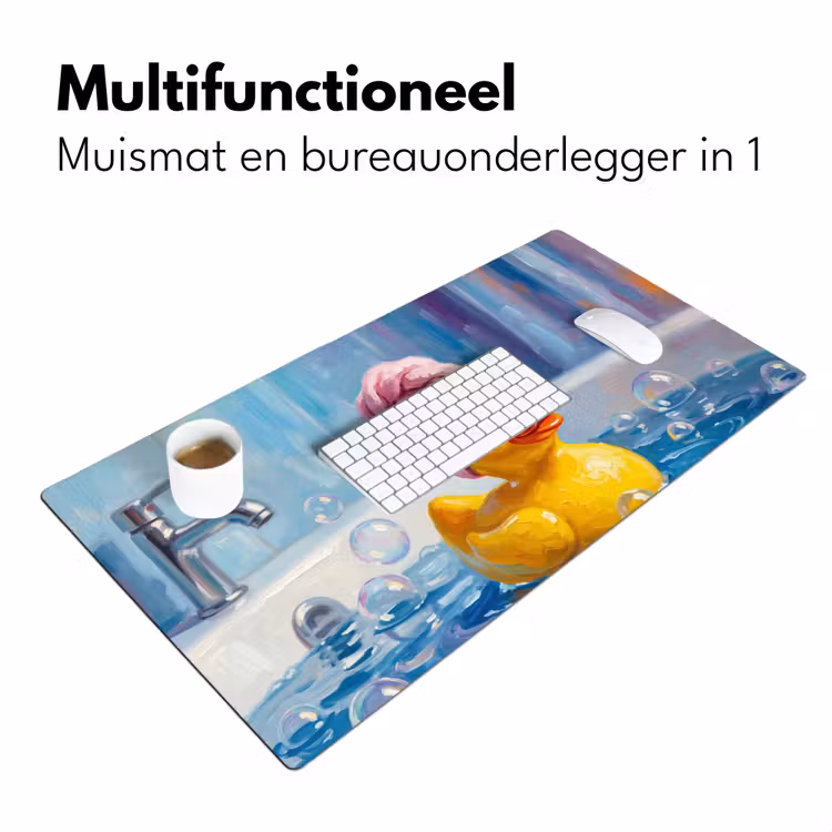 Bureau onderlegger - Creatief - Badeend - Kleurrijk — 7