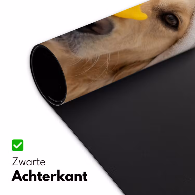Bureau onderlegger - Hond - Badeend - Geel — 5