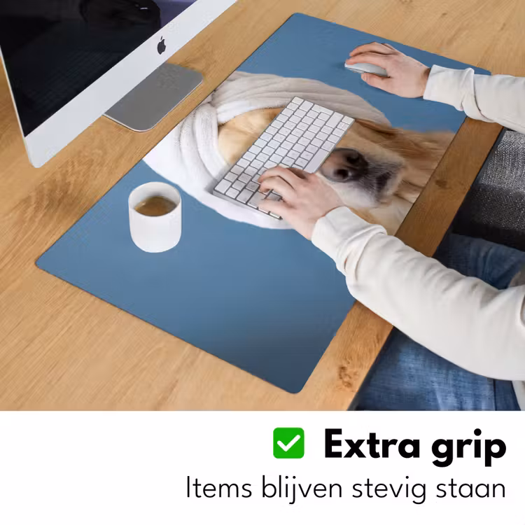 Bureau onderlegger - Hond - Badeend - Geel — 6