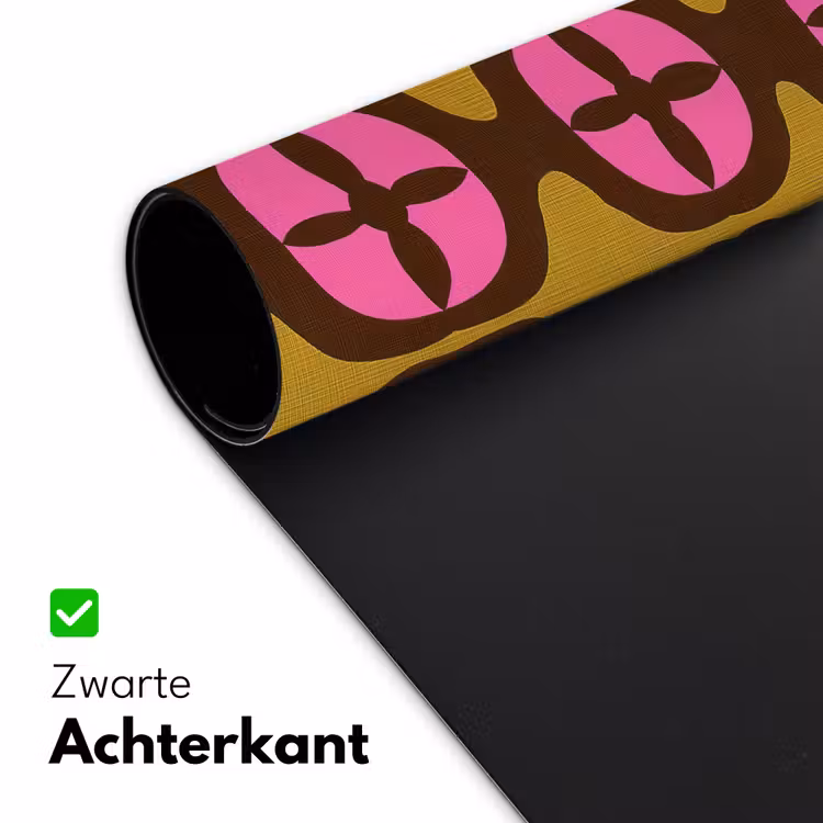 Bureau onderlegger - Modern - Patroon - Roze — 5