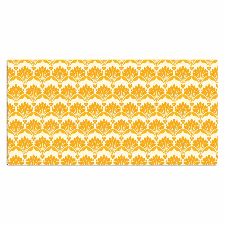 Bureau onderlegger - Patroon - Motief - Geel — 2