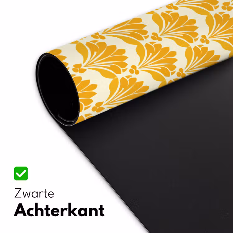 Bureau onderlegger - Patroon - Motief - Geel — 5