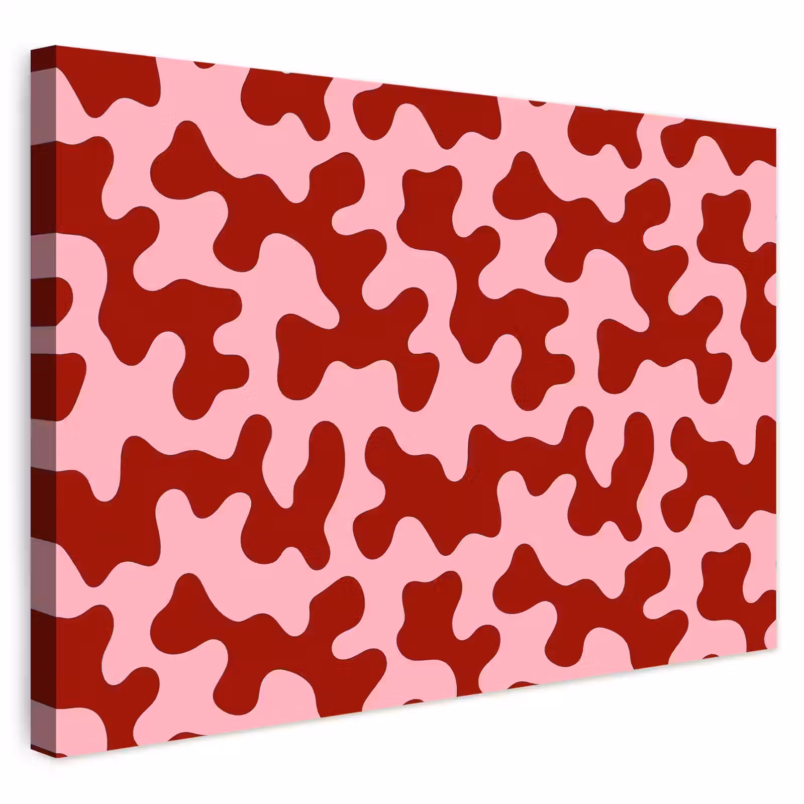Buiten canvas - Modern - Abstract - Rood — 1