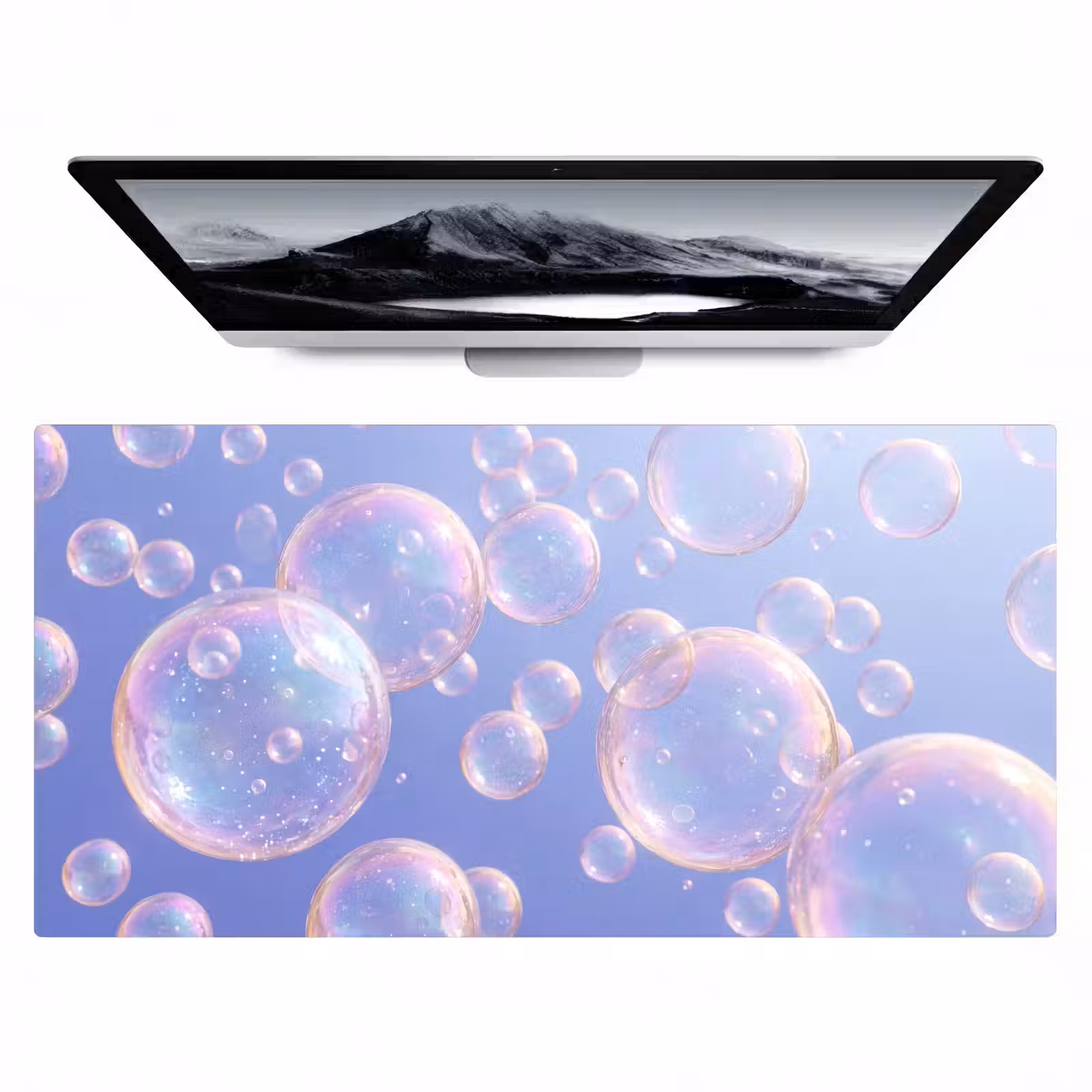 Bureau onderlegger - Pastel - Bubbels - Dromerig — 1