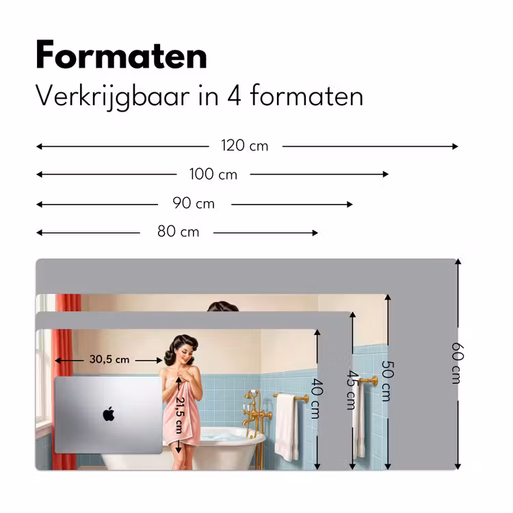 Bureau onderlegger - Badkamer - Vrouw - Roze — 8