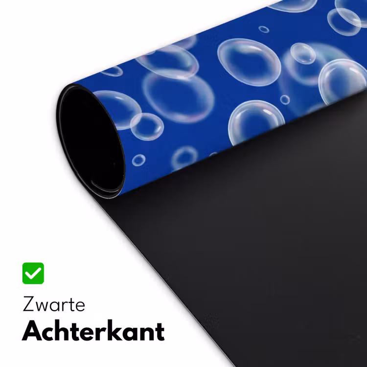 Bureau onderlegger - Bubbels - Patroon - Blauw — 5