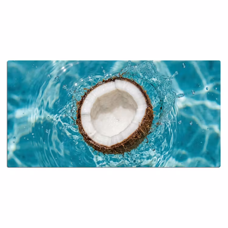 Bureau onderlegger - Kokosnoot - Water - Wit — 2
