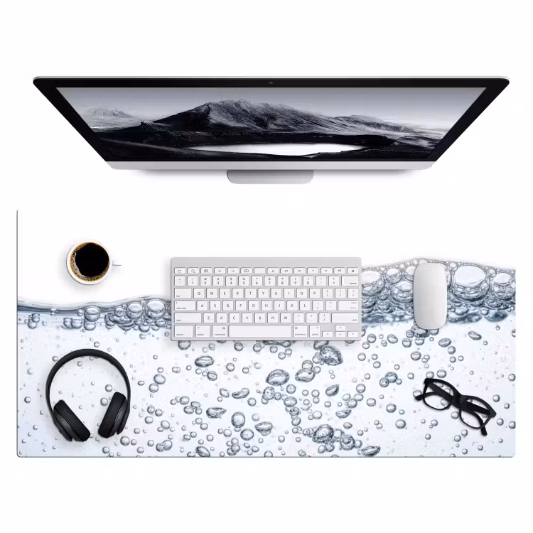 Bureau onderlegger - Luchtbellen - Water - Dynamisch — 4