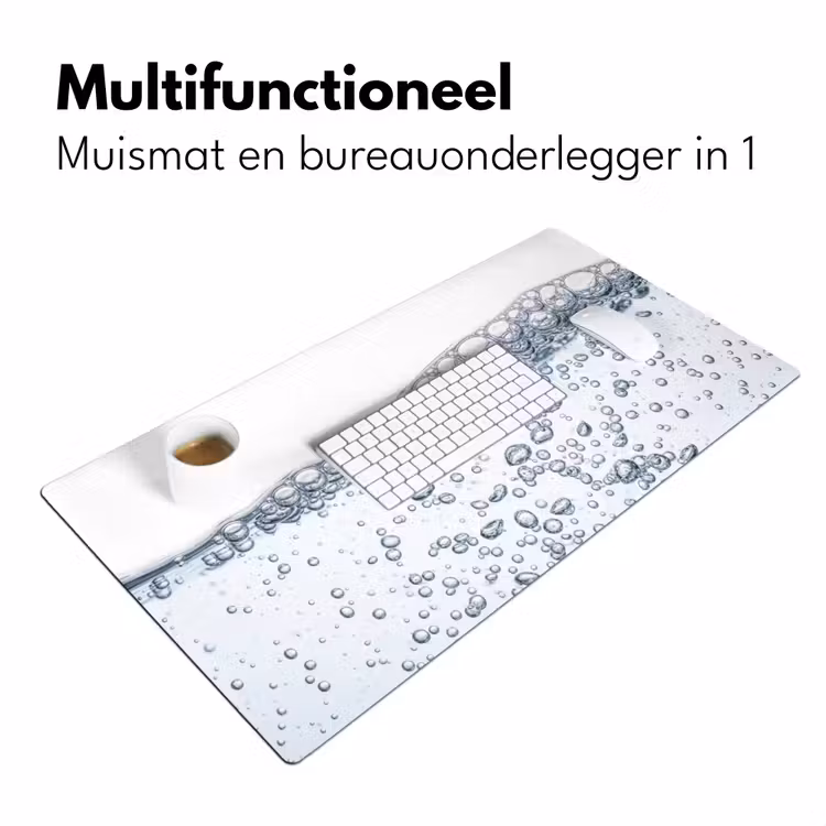 Bureau onderlegger - Luchtbellen - Water - Dynamisch — 7