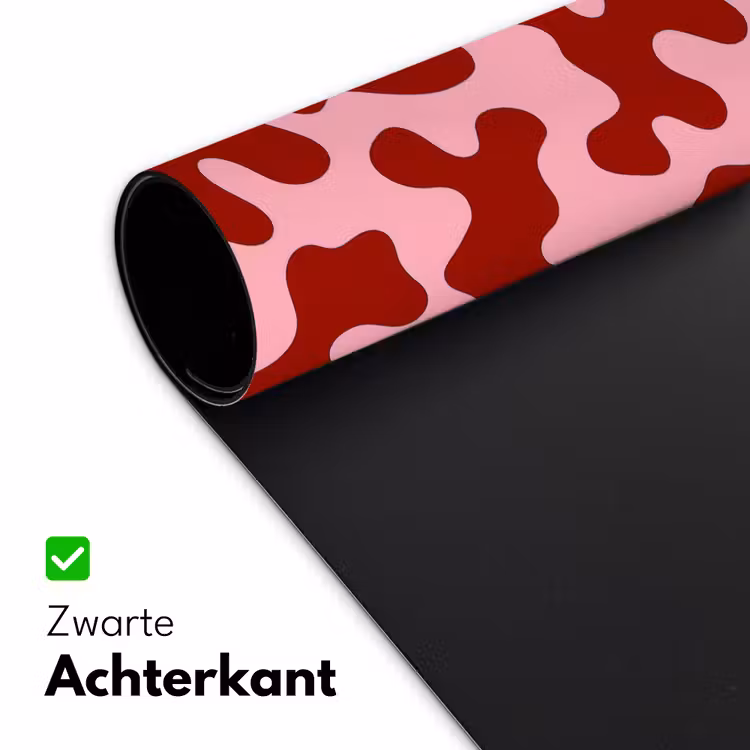Bureau onderlegger - Modern - Abstract - Rood — 5