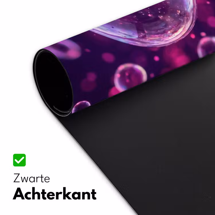 Bureau onderlegger - Paars - Bubbels - Schuim — 5