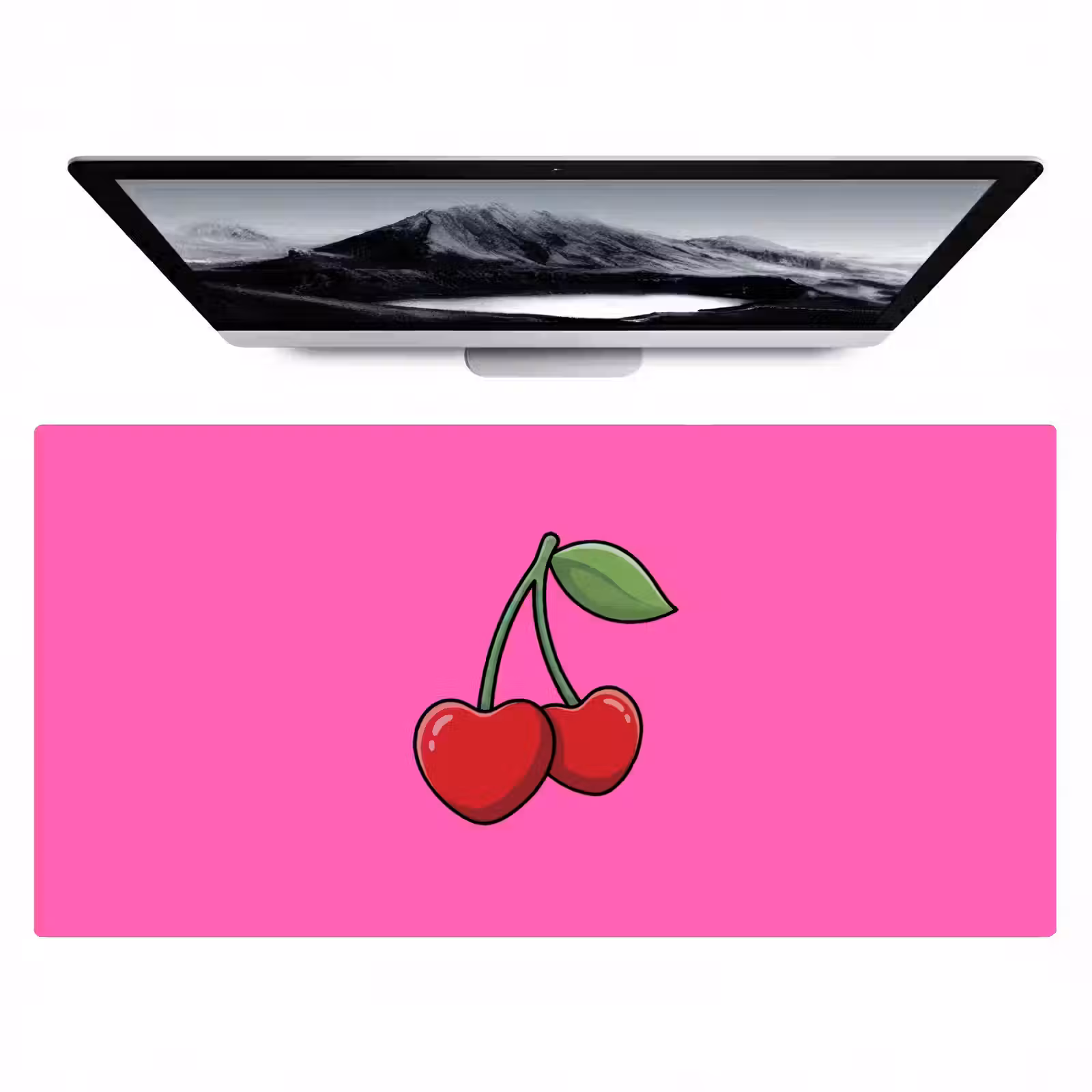 Bureau onderlegger - Kers - Roze - Fruit — 1