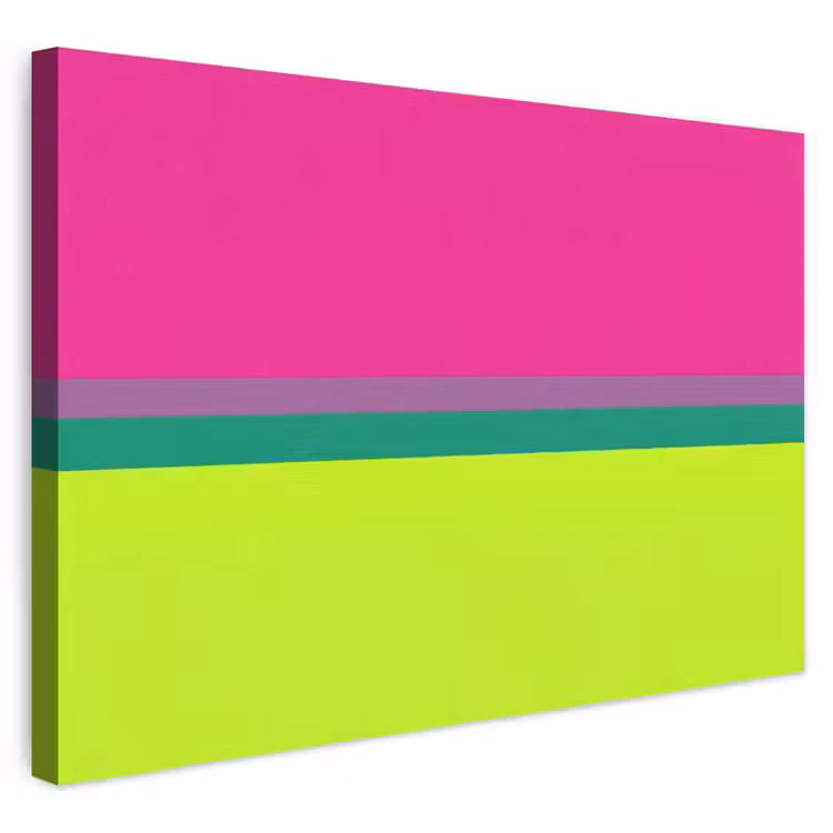 Buiten canvas - Strepen - Modern - Kleurrijk — 1