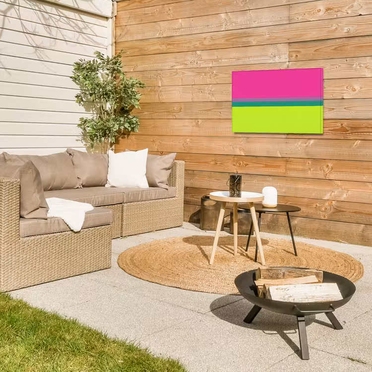 Buiten canvas - Strepen - Modern - Kleurrijk — 5