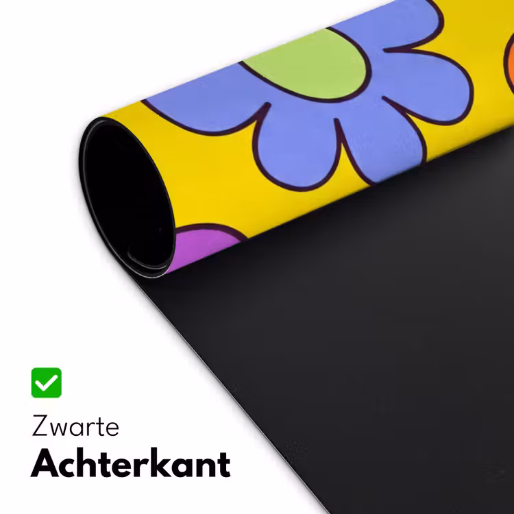 Bureau onderlegger - Bloemen - Illustratie - Kleurrijk — 5