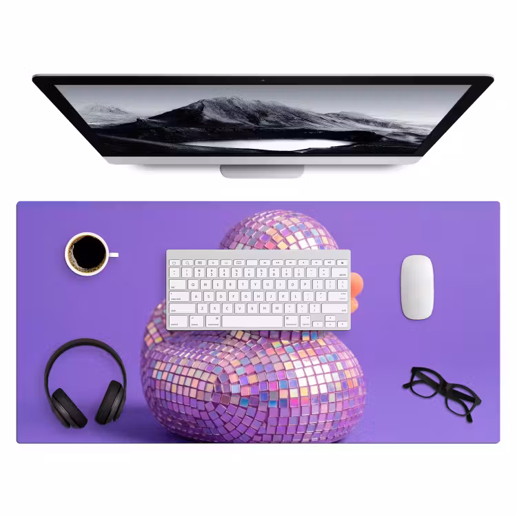 Bureau onderlegger - Disco - Eend - Paars — 4
