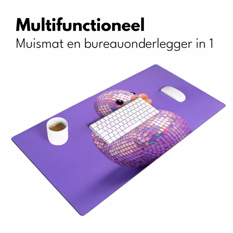 Bureau onderlegger - Disco - Eend - Paars — 7