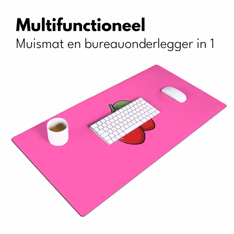 Bureau onderlegger - Kers - Roze - Fruit — 7