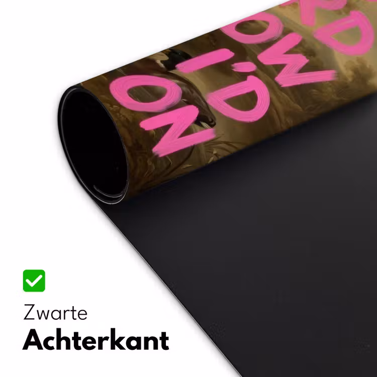 Bureau onderlegger - Klassiek - Humor - Roze — 5