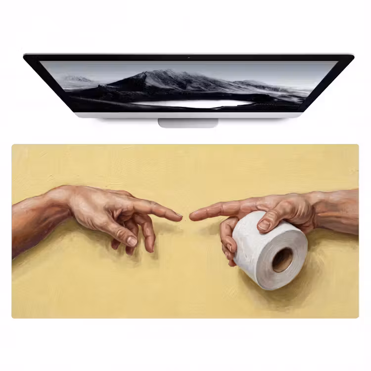 Bureau onderlegger - Klassiek - Kunst - Humor — 1