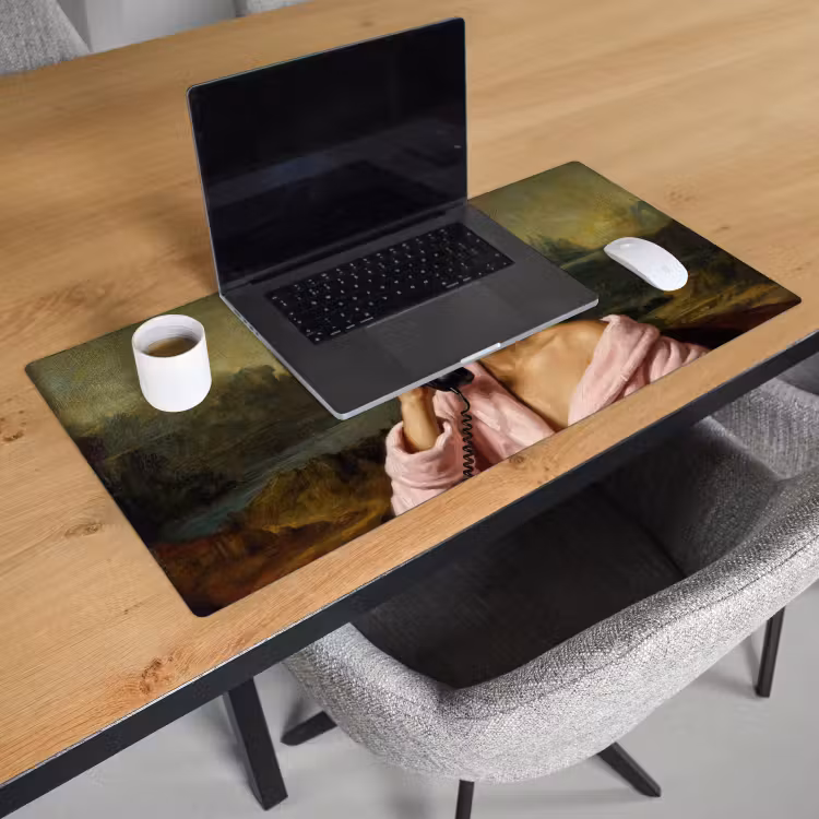 Bureau onderlegger - Mona - Klassiek - Roze — 3