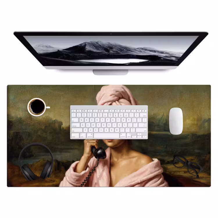 Bureau onderlegger - Mona - Klassiek - Roze — 4