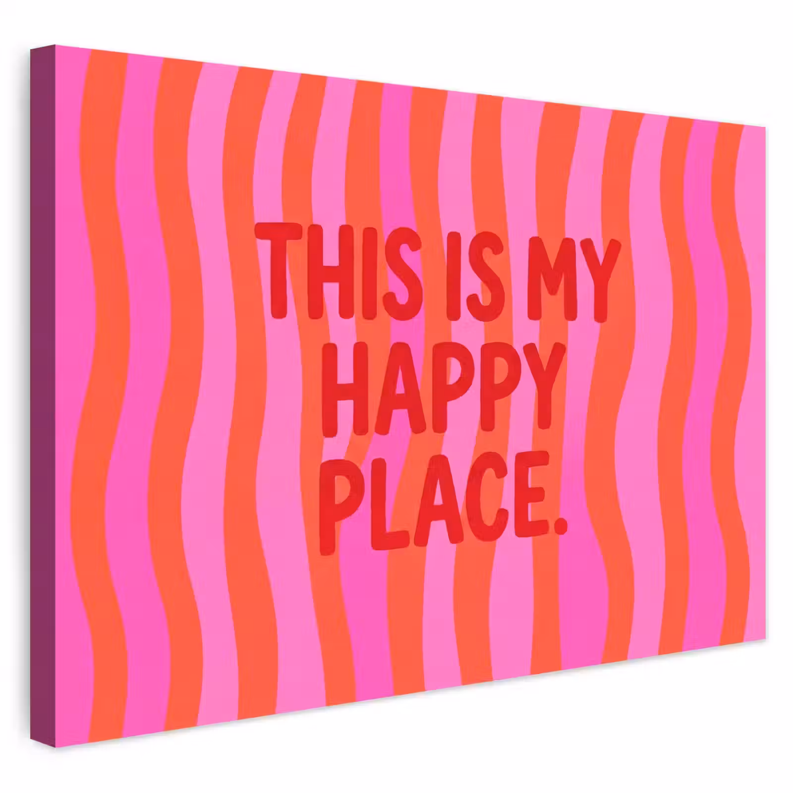 Buiten canvas - Tekst - Modern - Kleurrijk — 1