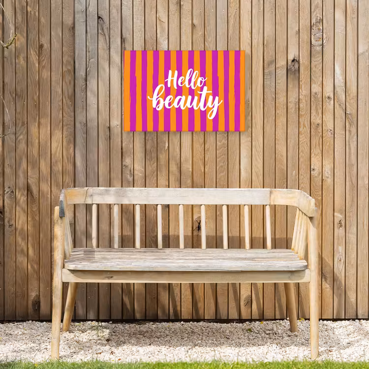 Buiten canvas - Modern - Hello - Oranje — 3