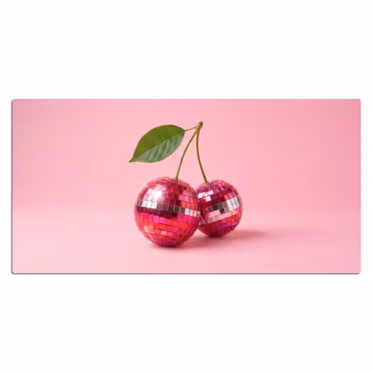 Bureau onderlegger - Disco - Kersen - Roze — 2
