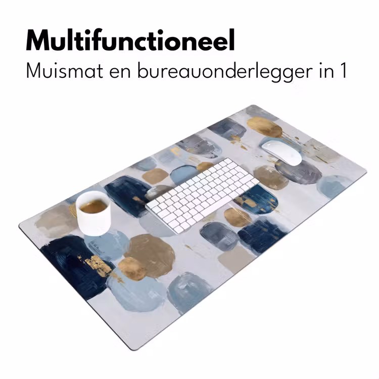 Bureau onderlegger - Abstract - Goud - Vormen — 7