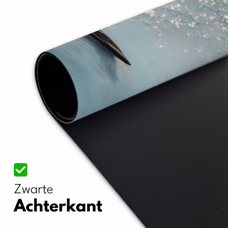 Bureau onderlegger - Bloesems - Minimalistisch - Wateroppervlak - Boot — 5