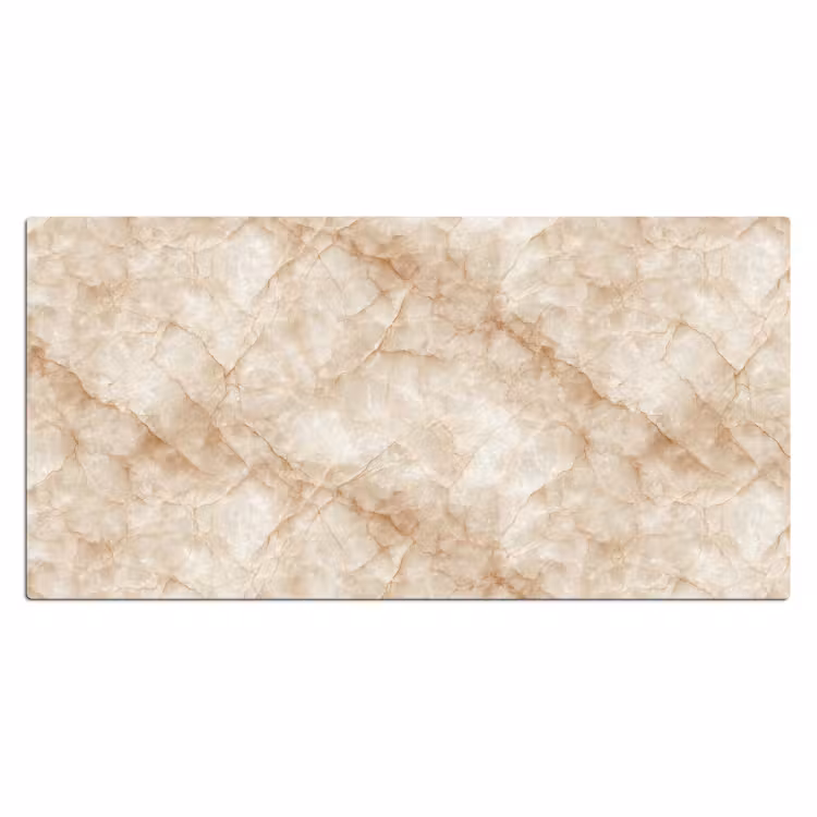 Bureau onderlegger - Kristalstructuur - Bruin - Marmer — 2
