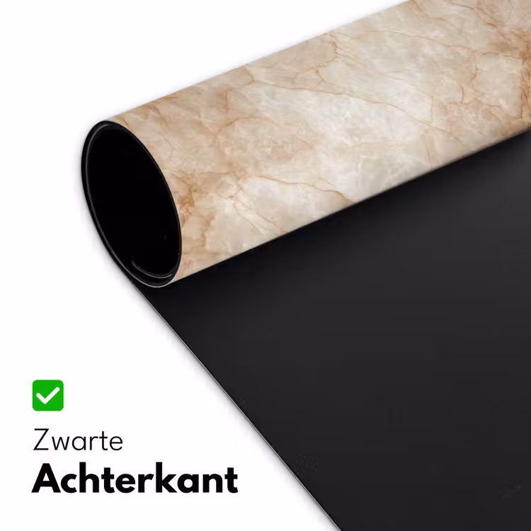 Bureau onderlegger - Kristalstructuur - Bruin - Marmer — 5