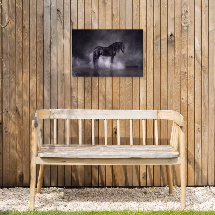 Buiten canvas - Paard - Magisch - Zwart — 3