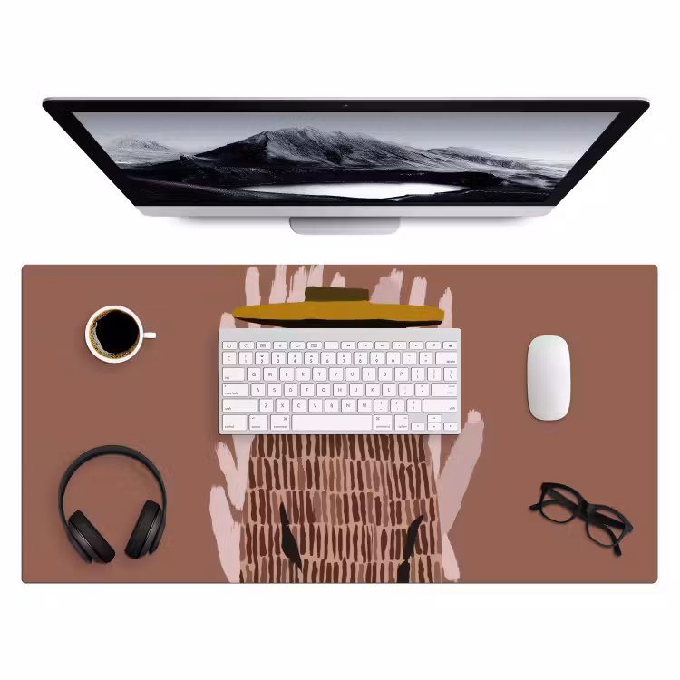 Bureau onderlegger - Abstract - Figuur - Illustratie - Hoed — 4