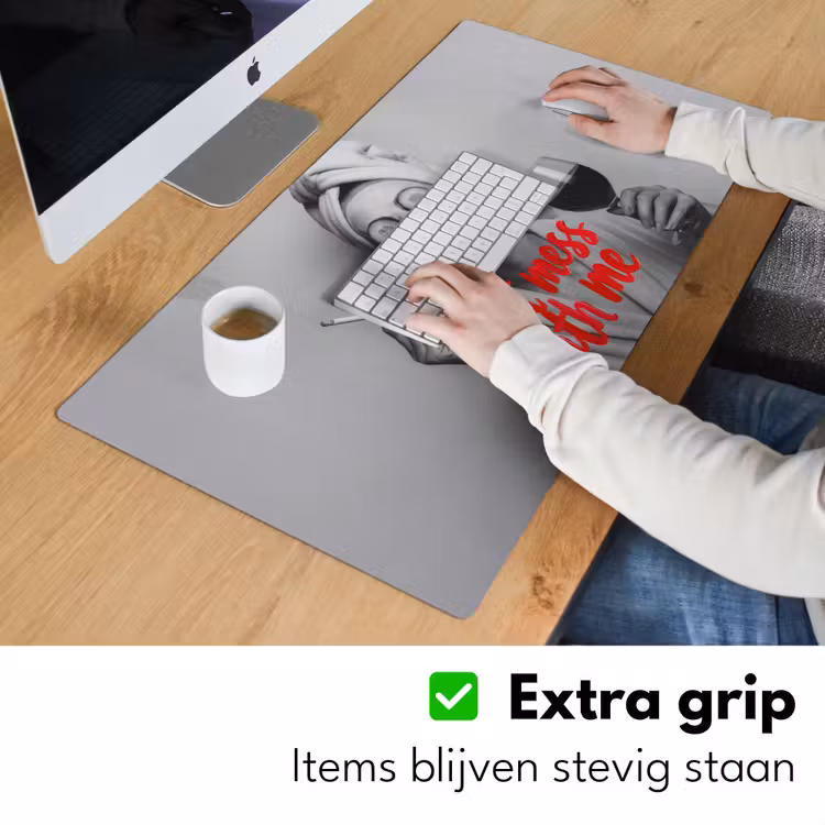 Bureau onderlegger - Don't mess with me - Wijn - Vrouw - Sigaret — 6