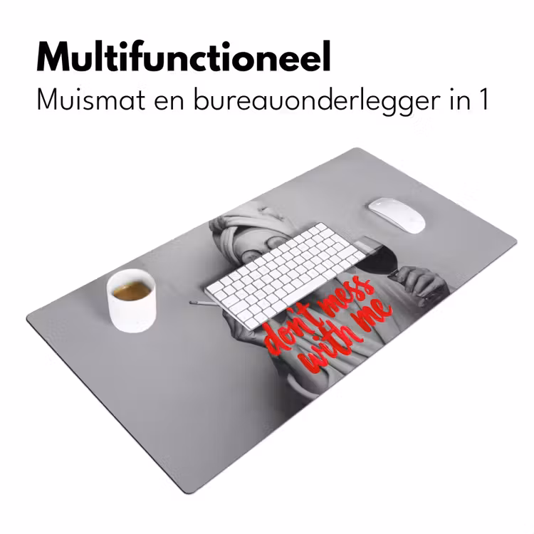 Bureau onderlegger - Don't mess with me - Wijn - Vrouw - Sigaret — 7