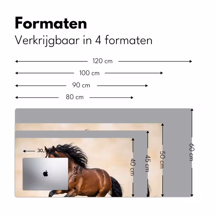 Bureau onderlegger - Paard - Galop - Energie — 8