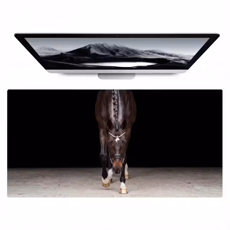 Bureau onderlegger - Paard - Modern - Portret — 1
