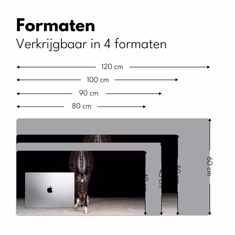 Bureau onderlegger - Paard - Modern - Portret — 8